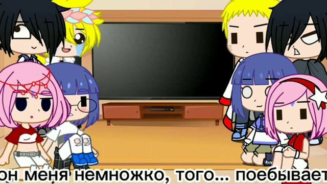 🍜Реакция моего ау и канона на друг друга 🍜 смотреть онлайн
