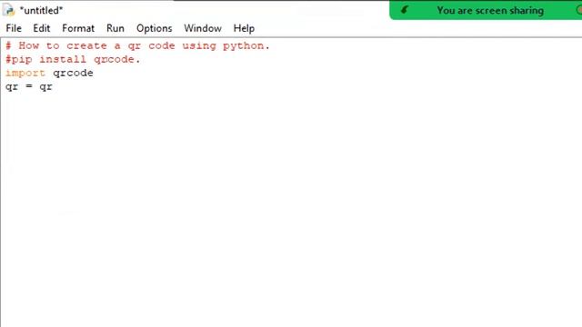 Write a Python program to Create a QRCode || QRCODE using python смотреть онлайн