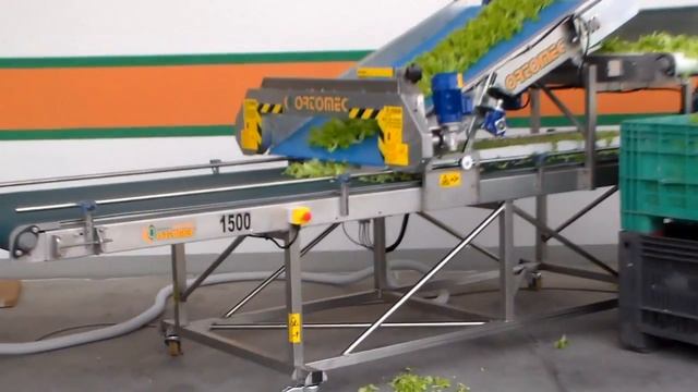 Ortomec 1500 Harvester | Harvesting Leafy Vegetables смотреть онлайн