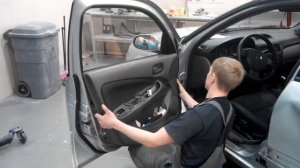 разборка под окрас водительской двери NISSAN ALMERA