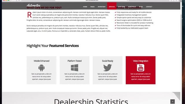 Download the 'Automotive Car Dealership' Wordpress Theme смотреть онлайн