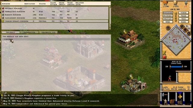 Seven Kingdoms 2 HD - scenario 1 смотреть онлайн