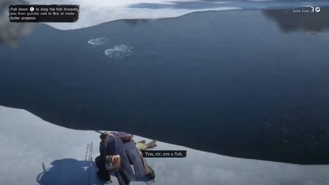 RED DEAD REDEMPTION 2 | FISHING A BIG FISH (RDR2) смотреть онлайн