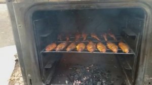 Коптильня из газовой плиты, как сделать.