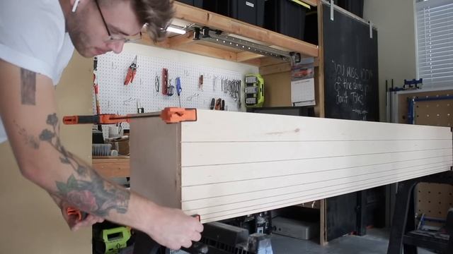 How To Build a Floating Media Console w/ Undermount LED's | DIY Woodworking смотреть онлайн