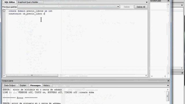 Curso de postgres Restricciones de dominios смотреть онлайн