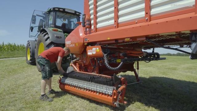PÖTTINGER - прицеп-подборщик TORRO 5510 L COMBILINE смотреть онлайн