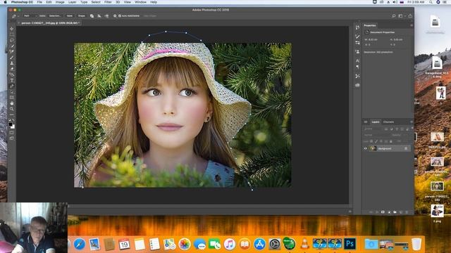 PhotoShop: как изменить размер фото без потери качества, выделение персонажа, размытие фона фото смотреть онлайн