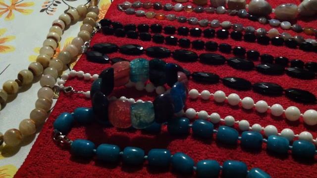 АГАТЫ.Магия агата,талисманы.Мои бусы и браслет из агата. смотреть онлайн