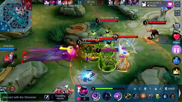 GANK ME MORE!! UNKILLABLE TOP 1 GLOO - Mobile Legends [ Top 1 Global Gloo Gameplay ] Xeani ga pake смотреть онлайн