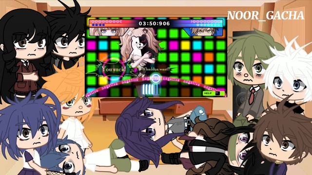 different fandoms react to each other (8/10) Kokichi Ouma, Danganronpa смотреть онлайн
