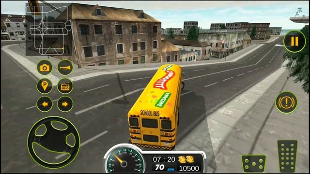 City School Bus Driver Simulator 2019 - Android Gameplay FHD смотреть онлайн