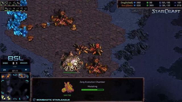 StarCraft Remastered - Babo [Z] vs DragOn [P] - Ro16 - Bombastic Starleauge 6 (BSL6) смотреть онлайн
