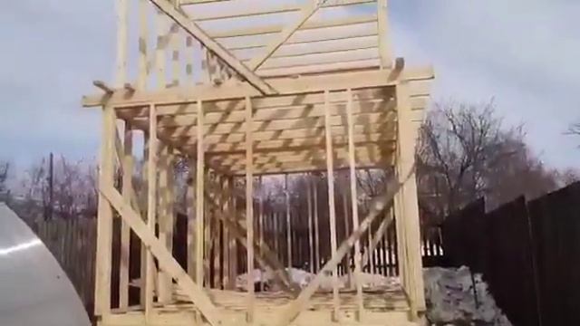 Строительство каркасной бани в марте смотреть онлайн