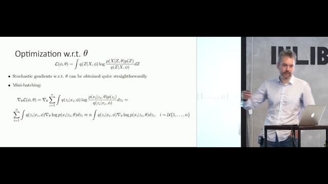 [DeepBayes2019]: Day 2, Lecture 1. Stochastic variational inference and variational autoencoders смотреть онлайн