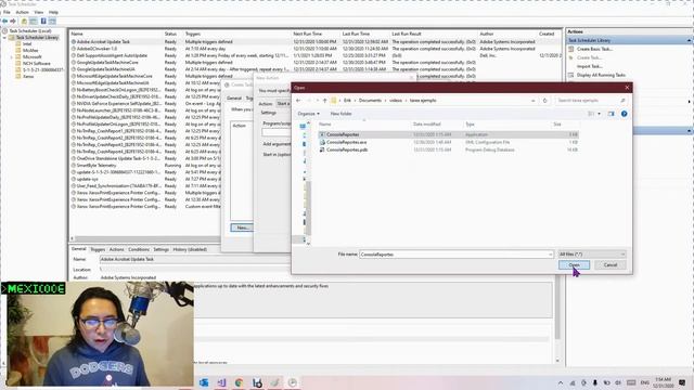 Como utilizar el Task Scheduler(Programador de Tareas). смотреть онлайн