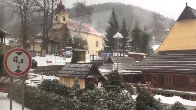 Donovaly ski town in tatra mountains Slovakia смотреть онлайн