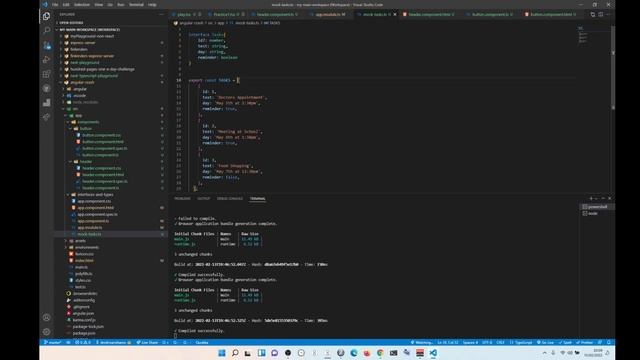 Create and apply an interface to an Array with objects in it - Angular and TypeScript смотреть онлайн
