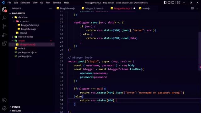 Creating Rest API | Rest Api with express js | user log-in with nodejs | part 4 смотреть онлайн