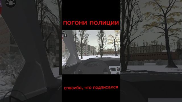 зрелищная погоня полиции