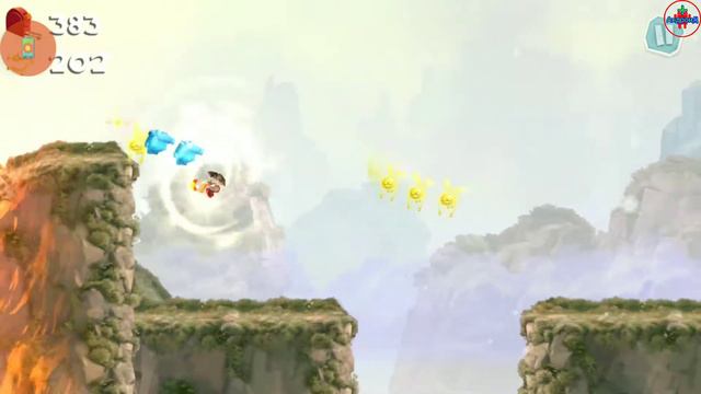 Rayman Приключения серия 3🔘🔵🔴геймплей игры HD ᴴᴰ смотреть онлайн
