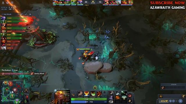 +820 Damage Per Hit Arcane Blink Refresher Nonstop Solo Duel Hunt Legion Commander 10K MMR Dota 2 смотреть онлайн
