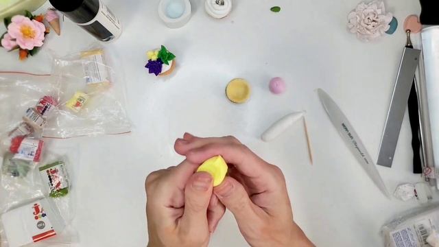 Ліпка кексів солодощів із запікаємої полімерної глини Jam Clay by Rosa з та без інструментів. смотреть онлайн