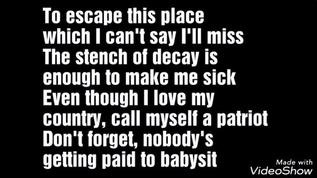 Far From Alive Lyrics (Resident Evil 2 Rap) смотреть онлайн