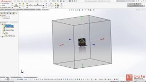 Внешняя задача в SOLIDWORKS Flow Simulation