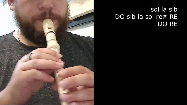 Aprende a tocar la canción "KEN'S THEME" de STREET FIGHTER 2 en flauta dulce смотреть онлайн