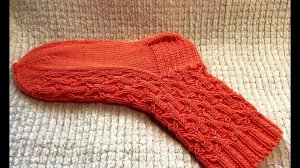 НОСКИ РЕЛЬЕФНЫМ УЗОРОМ ОПИСАНИЕ