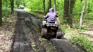 Квадрик vs грязь!!! На что способен квадрик 125-ка