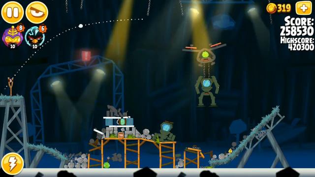 Angry Birds Seasons - Piggywood Studios - Level 2-24 - 443,960 - World Record! смотреть онлайн