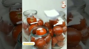 Закатываем Помидоры под снегом ? Вкусно, просто и красиво