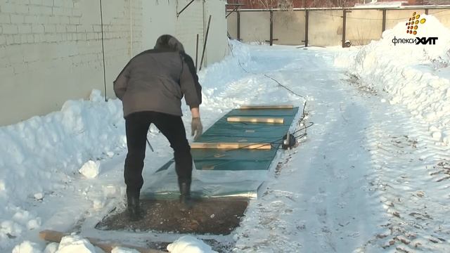 Технология прогрева мерзлого грунта. Оттаивание замерзшей земли. Нагревательные  электрические маты