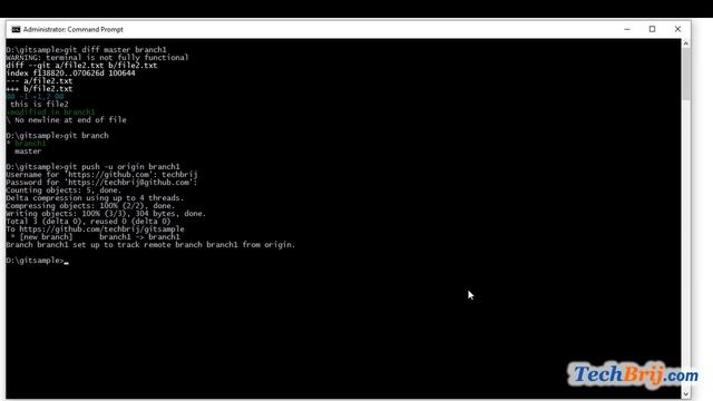 Git commands step by step (Part 2) смотреть онлайн
