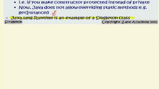 Java: Singleton Design Pattern смотреть онлайн