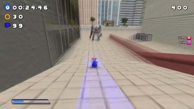 How to beat City Escape in Sonic World DX in less than 30 seconds смотреть онлайн