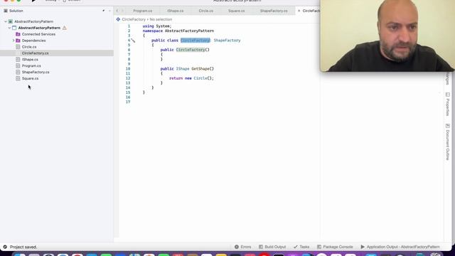 4-Abstract Factory Design Pattern смотреть онлайн