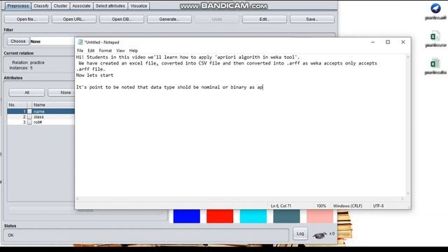Apply apriori algorithm in weka tool смотреть онлайн