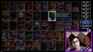 ПОПРОБОВАЛ ПОСТАВИТЬ 50 НА 20! ВЕБКА! ФНАФ 7 ULTIMATE CUSTOM NIGHT!