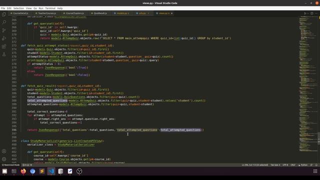 Django ReactJs LMS #87 | Count and show right answer for quiz | Learn Django ReactJs RESTApi смотреть онлайн