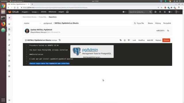 PGAdmin 4 Connect to Server Ubuntu Linux (2022) смотреть онлайн