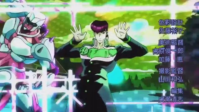 Jojo's Bizzare Adventure: Diamond is Unbreakable op 1 english смотреть онлайн