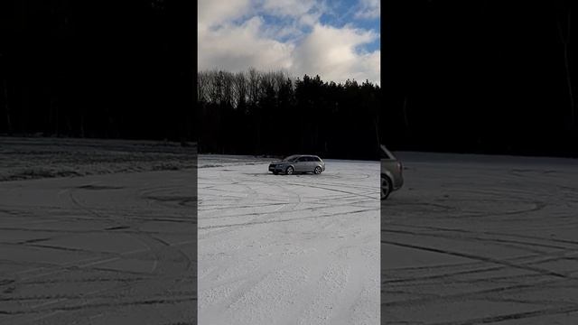 Winter#zima#sníh Audi A4 B7 Avant quattro 2.0 TDI 125kw смотреть онлайн
