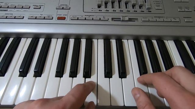 Flea Waltz - Flohwalzer - Piano Tutorial Esay SLOW - How to play - Synthesia смотреть онлайн
