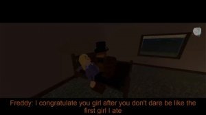 Roblox vore animation: Freddy Eats Vanessa