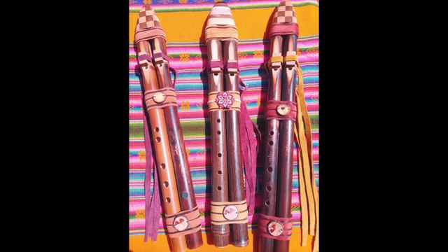 Bb 440 Hz Native American Flute Double смотреть онлайн