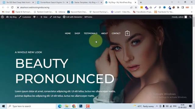 How To Create ONLINE COSMETIC STORE Website In WordPress FREE 2022 | Wordpress Website For Beginner смотреть онлайн
