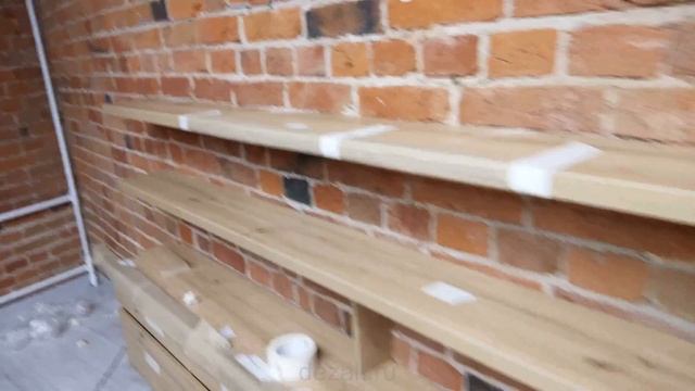 Вешаем полки на стену на скрытый крепеж смотреть онлайн